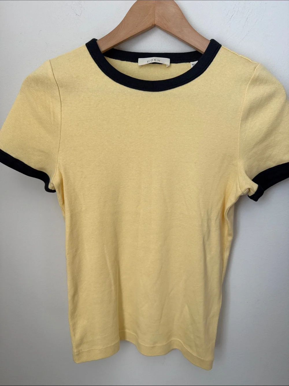 Doen Vivi Tee in Wild Honeysuckle Size M - Picture 3 of 14
